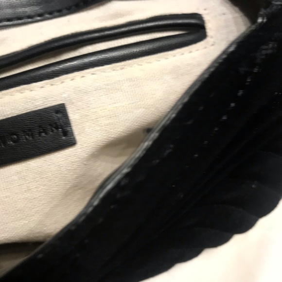 Zara new leather suede handbag - Picture 6 of 9